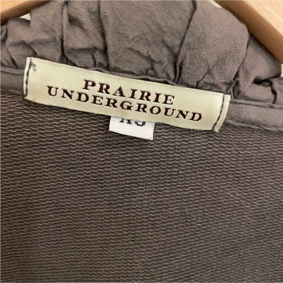 Prairie Underground Long Cloak Hoodie~ Cement - Picture 5 of 8